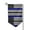 Sharp Corner, variant on Police Thin Blue Line Flag Garden Flag Double Sided Flags with Vivid Color for Yard Lawn Garden Decor 12.5 x18 Inch Fillet
