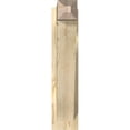thumbnail image 2 of Ekena Millwork 6"W x 20"D x 28"H Traditional Rough Sawn Craftsman Outlooker, Douglas Fir, 2 of 4