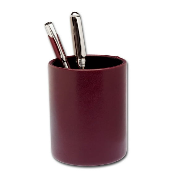 Taiwan - TWo-Tone Leather Round Pencil Cup