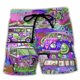 thumbnail image 1 of Bañador corto con estampado 3D de calavera para hombre, traje de baño con estampado de tabla de surf, pantalones cortos de playa, ropa de baño Masculina Fivean unisex, 1 of 2