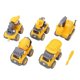 thumbnail image 1 of 905B DIYC 5 in 1 construction truck transforms into robot take apart robot toys vehicle set for 3+ year old boys kids, 1 of 5