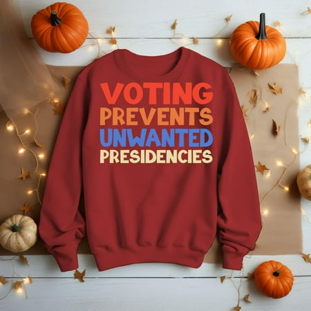 Voting Prevents Unwanted Presidencies ShirtChristmas Gift Shirt, Sweater, Hoodie