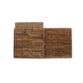 thumbnail image 3 of 12.7 in Foldable Seagrass and Banana Leaf Storage Basket with Iron Wire Frame (Set of 4), 3 of 4