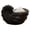 Black, variant on Sea Shell Shaped Ceramic Tissue Box, Elegant Imitation Conch Tissue Holder, Luxury Decorative Tissue Box for Home, Hotel and Dining Room