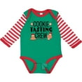 thumbnail image 3 of Inktastic Christmas Cookie Tasting Crew with Holiday Cookies Boys or Girls Long Sleeve Baby Bodysuit, 3 of 5