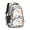 Cat White Pattern, variant on Cat White Pattern Backpack for School, Cute School Bag with Adjustable Shoulder Straps and Padded Back, 16.9"x12.6"x5.9"