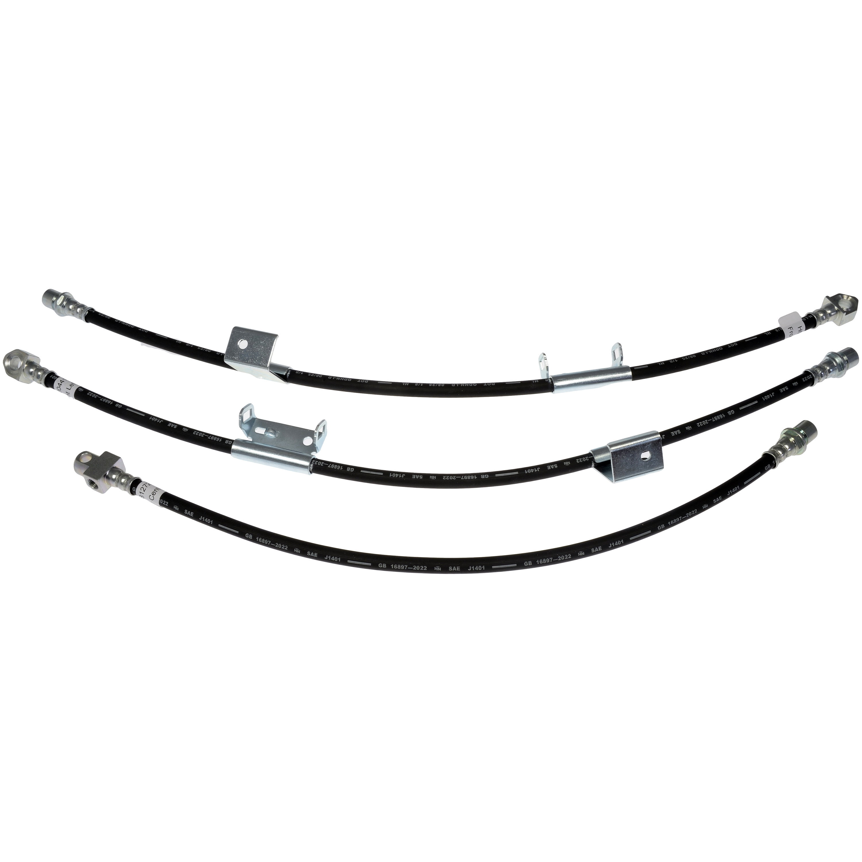 Dorman 622-204 Brake Hydraulic Hose Set for Specific Chevrolet / GMC Models