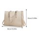 thumbnail image 2 of Bolso Portátil Gran Capacidad Bolso Hombro Trabajo para Mujer Marrón, 2 of 4