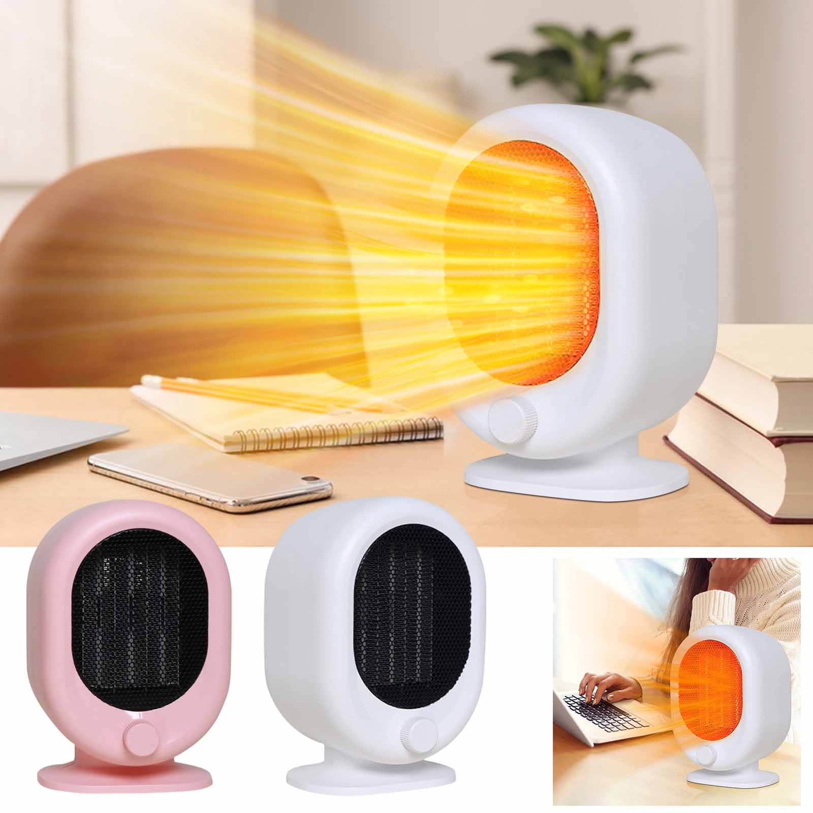 Sentmoon Space Heaters for Indoor Use Office Heater Heaters for Indoor Use Mini Heater Small Household Heater Fall and Winter for Office and Desk