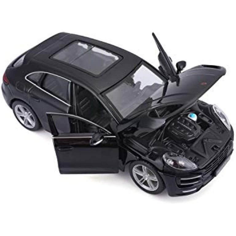 Bburago Porsche Macan Turbo 1:24 Diecast Toy Model Car Black
