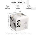 thumbnail image 4 of Funda cuadrada de piel de Mickey Mouse para pañuelos de papel, soporte para pañuelos de papel con cinturón inferior, funda estética para pañuelos faciales, moderna y decorativa para baño, decoración, 4 of 8