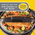 thumbnail image 5 of Hamilton Beach 6 Qt Programmable Slow Cooker with Temperature Probe, Stoneware Crock with Removable Pot, Stainless Steel, 5 of 8