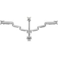 thumbnail image 4 of Lorell, LLR99804, USB Pole Triple-monitor Arm, 1 Each, Gray, 4 of 15