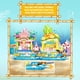 thumbnail image 4 of -bloques de construcción de la serie Bob Esponja, casa de postre de Patrick Star, escena de tienda de Surf, bloques de modelismo, juguetes decorativos de escritorio, regalos para niños, 4 of 5