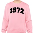 thumbnail image 2 of 1972 College Style Sweatshirt Unisex 2X-Large Pink, 2 of 5