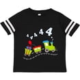 thumbnail image 3 of Inktastic Fourth Birthday Party Train Boys or Girls Toddler T-Shirt, 3 of 5