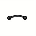 thumbnail image 1 of DOLOTTA 1Pc Surgical Steel Curved Barbell Eyebrow Rings Helix Tragus Lip Belly Button Piercing Rook Daith Earrings for Women Men, 1 of 5