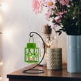 thumbnail image 2 of OULII Vintage Lantern Hanging Candlestick Glass Retro Style Home Decor for Friends 1Pack, 2 of 6