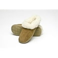 thumbnail image 2 of Tamarac by Slippers International Womens Cozy Clog Shearling Slipper ROOTBEER / 5, 2 of 2