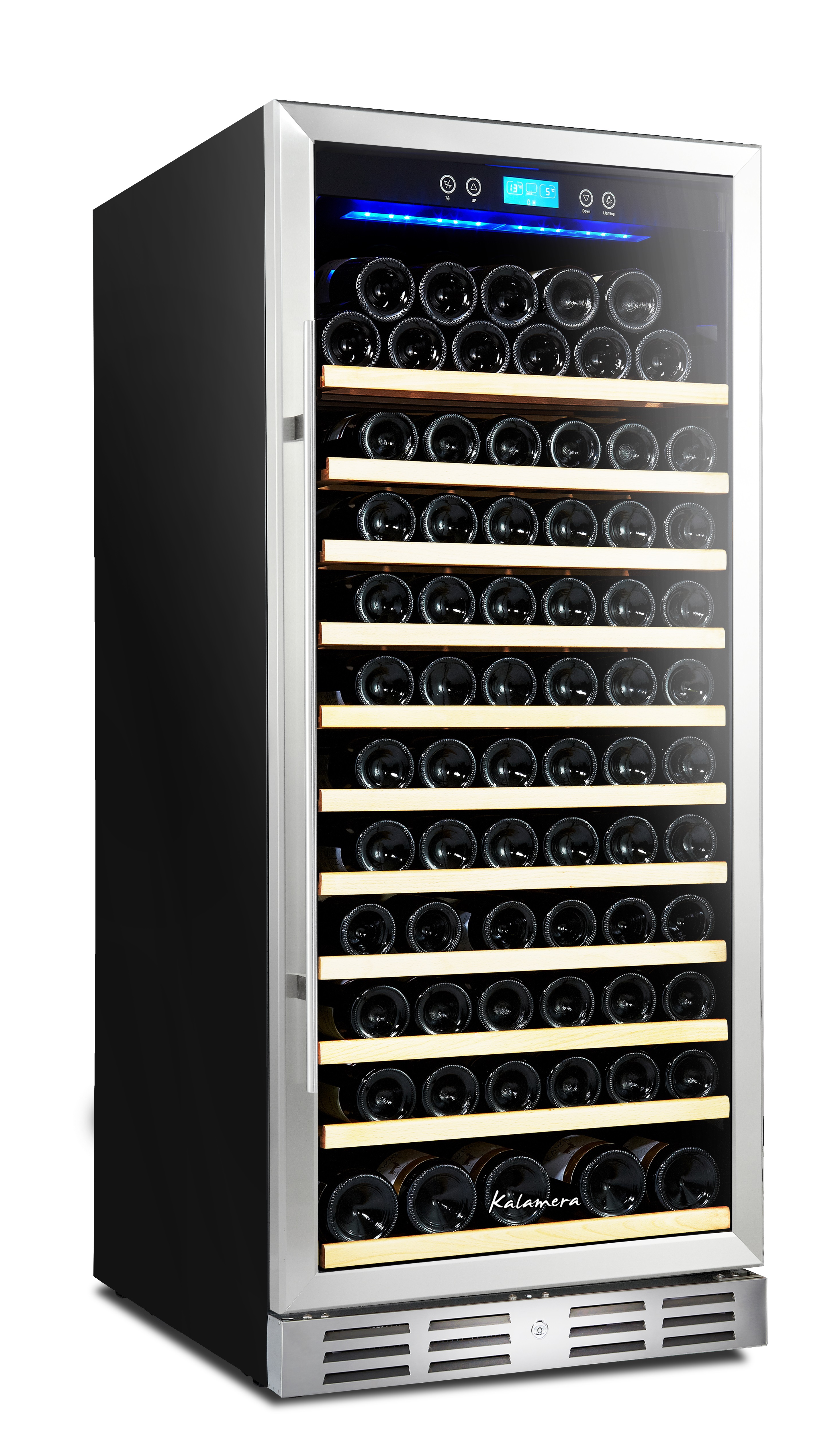 Kalamera 24" 12.3 Cu.ft 127 Bottle Builtin Single Zone Wine
