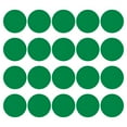 thumbnail image 1 of Unique Bargains 5' Round Floor Sticker Classroom Spot Marker Adhesive Waterproof Vinyl Line Up Sign Light Green 20 Pack, 1 of 7