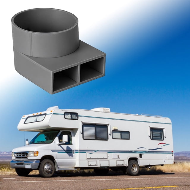 Universal Aerodynamic Roof Wind Deflector For RV Trailer Truck Cab Over Cab Sleeper Air Management