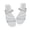 White, variant on Anuirheih Women's Strappy Slide Sandals Rhinestone Open Toe Flat Sandals Slip On Casual Summer Beach Sandals(White)