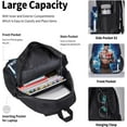 thumbnail image 6 of John Cena Backpack 3 Pieces Set With Lunch Bag And Pencil Case Lightweight Daypack Set with Lunch Box Pencil Bag for Travel Camping Hiking Game Fans Gift, 6 of 7