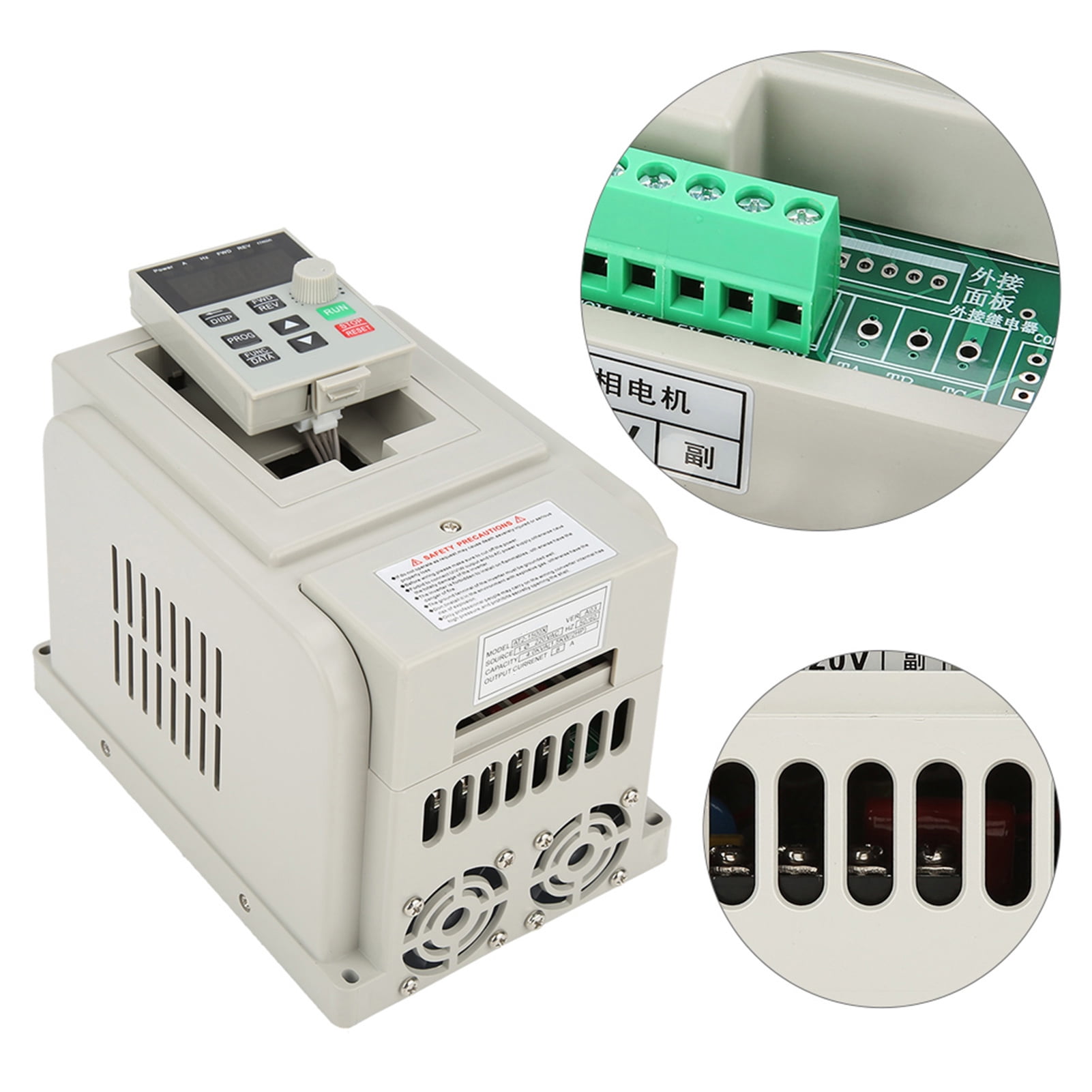 VFD Current Type AC 220V Automated Industry Sport Control for Industrial Supplies Industrial Control 1.5kW 8A Variable Speed Drive