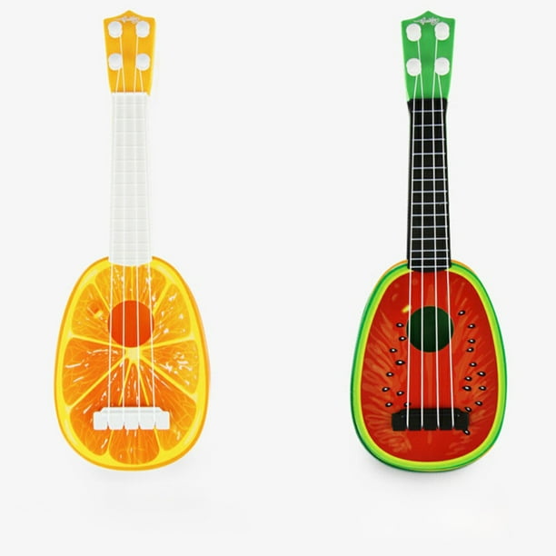 Ukelele Juguete De 4 Cuerdas Para Niños: Instrumento Musical Educativo De Plástico ABS Para Principiantes