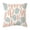 H, variant on 18x18 Inch Set of 1 Pink Abstract Geometric Aesthetic Art Decorative Pillows Cushion Case for Sofa Bedroom Chair Garden Home Decor, I
