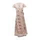 thumbnail image 1 of Vestido de verano para mujer Yuyangstore Manga corta Beige, 1 of 8