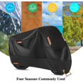 thumbnail image 3 of Funda para motocicleta, tamaño 300D-L (0,92 kg), cinta reflectante + tira impermeable, 3 of 5