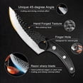 thumbnail image 5 of Cuchillo de chef japonés, cuchillo de cocina, hacha, cuchillo universal, hacha de acero inoxidable, 5 of 5
