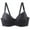 Black, variant on Full Figure Bras for Women Plus Size Supportive Plunge Bra Lace Underwire Full Coverage Dark Gray 36E 38E 40E 42E 44E 46E 48E 50E,Size 110E