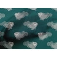 thumbnail image 4 of oneOone Cotton Poplin Fabric Fish Block Fabric Prints By Yard 56 Inch Wide, 4 of 4