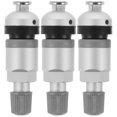 thumbnail image 1 of Moluckfu 3Ud Sensor Valve Stem Para Automóvil Duradero Y Fácil Instalación Color Plateado, 1 of 7