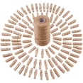 thumbnail image 1 of Mini Pinzas de Madera 4,8cm | Juego de 100 pinzas pequeñas de madera | Clips decorativos para fotos de madera para pasatiempos creativos de bricolaje, 1 of 5