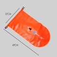 thumbnail image 2 of Boya de natación Bolsa seca impermeable Flotador de seguridad para nadar Mantener el equipo seco Canotaje Kayak Pesca Rafting Ormromra CPB-DE-SSW419-1, 2 of 5