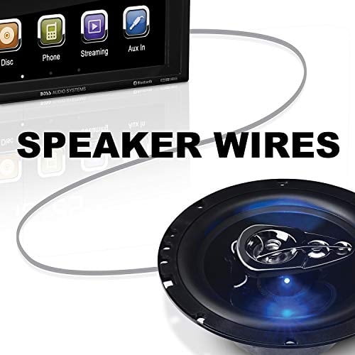 BOSS Audio Systems KIT10 Kit de cableado de instalación de amplificador de calibre 4 - Un kit de cableado de amplificador para automóvil lo ayuda a hacer conexiones y lleva energía a su radio, subwoof