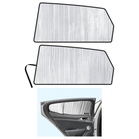 Side Window Rear Seat Sunshades for 2018-2023 Kia Stinger Sedan (Set of 2)