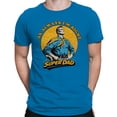 thumbnail image 2 of Smartprints I'M Right Super Dad Men's T-Shirt Sapphire, Cotton, 3XL, 2 of 3