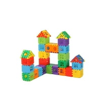 BESTSKY 50PCS Building Blocks Toys for Toddler,Creative Kids' Blocks Toys for Ages 2-4 5-7,Toddler Sensory Toys Building Sets