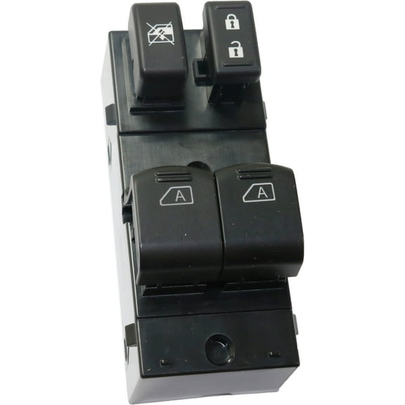 Window Switch Compatible with 2004-2015 Nissan Titan 8Cyl 5.6L Front, Left Driver