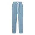 thumbnail image 4 of Blue Women's Casual Pants, Women'S Printed Everyday Casual Drawstring Pants,Women's Casual Pants XXL, 4 of 4