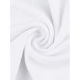 thumbnail image 6 of DARING DIVA Women's Plus One Shoulder Blouse 4X White, 6 of 6