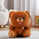 thumbnail image 5 of Muñeco de peluche | Cojín Grande y Suave | Lindo Peluche Abrazable de Gran Tamaño | Tela suave y acogedora | Cojín decorativo versátil | Construcción Duradera Cosida | Muñeca regalable de 1 pieza, 5 of 9