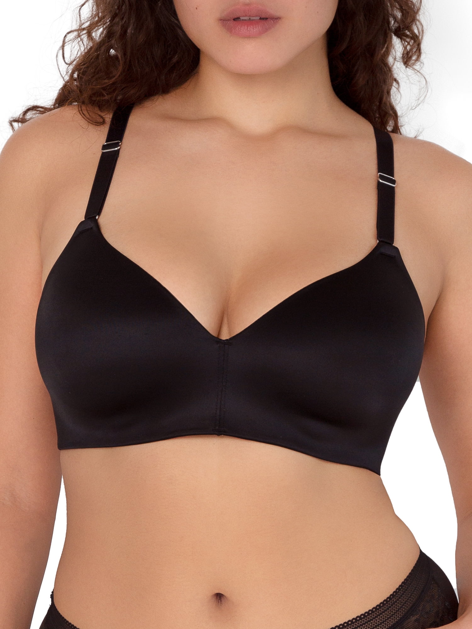 Secret Treasure Women's Wireless Bra With Back and Side Smoothing