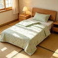 thumbnail image 3 of Bomd Cooling Blanket for Hot Sleepers Twin Size, Cooling Comfort Throw, Cold Blankets for Night Sweats Sleeping, Ultra-Cool Lightweight Breathable Summer Blanket for Bed,60" x 80"Army Green, 3 of 6