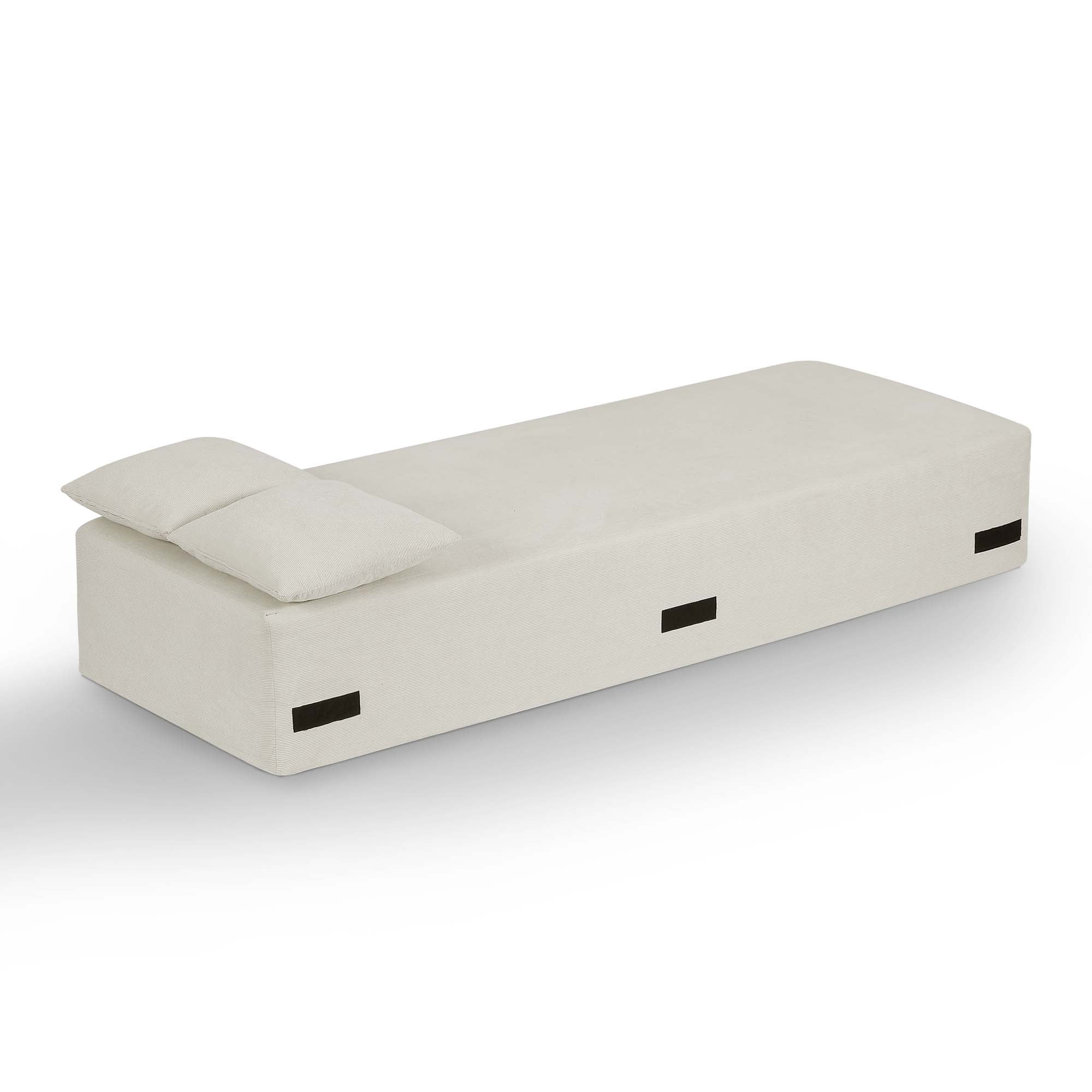 Miniyam 83" W 3 Seater Sofa Boneless Couches, No Assembly Needed, Modern Corduroy Sofa for Compact Living Rooms, Apartments, and Offices(Beige)
